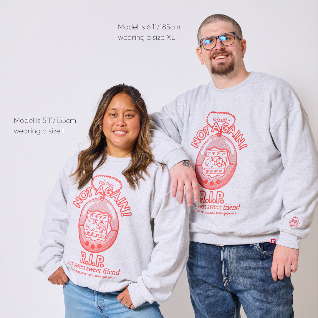 Retrokid Originals Sweet Friend Crew - Heather Grey