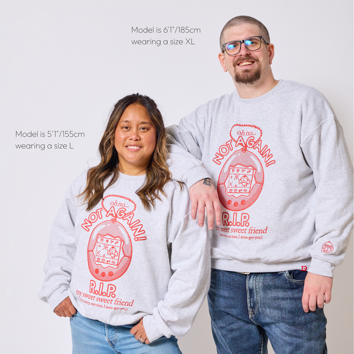 Retrokid Originals Sweet Friend Crew - Heather Grey