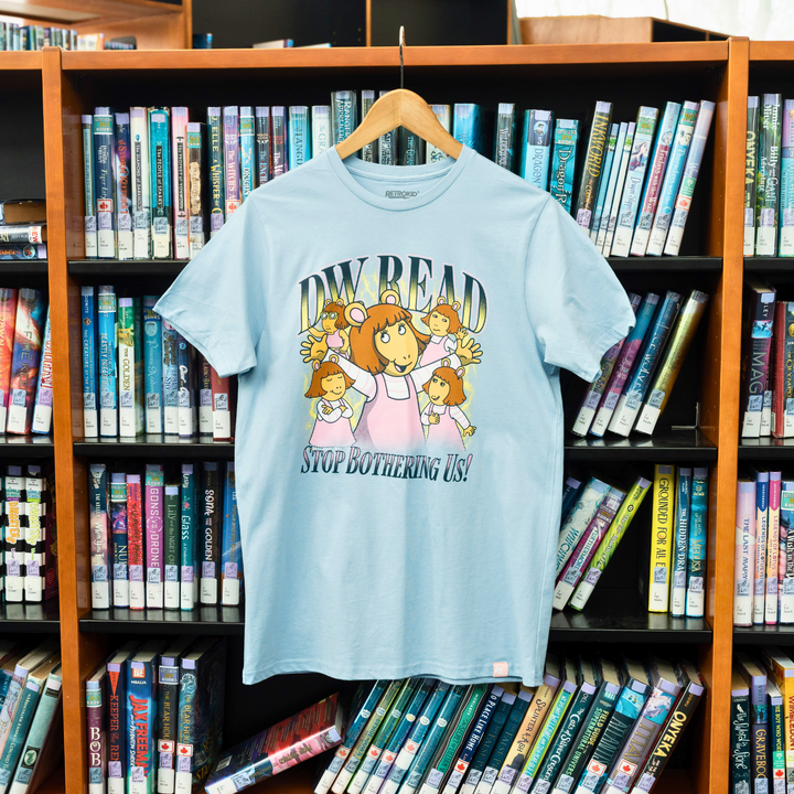 Arthur D.W. Stop Bothering Us T-Shirt - Light Blue