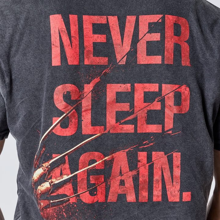 Nightmare On Elm Street Never Sleep Again Vintage Tee Retrokid