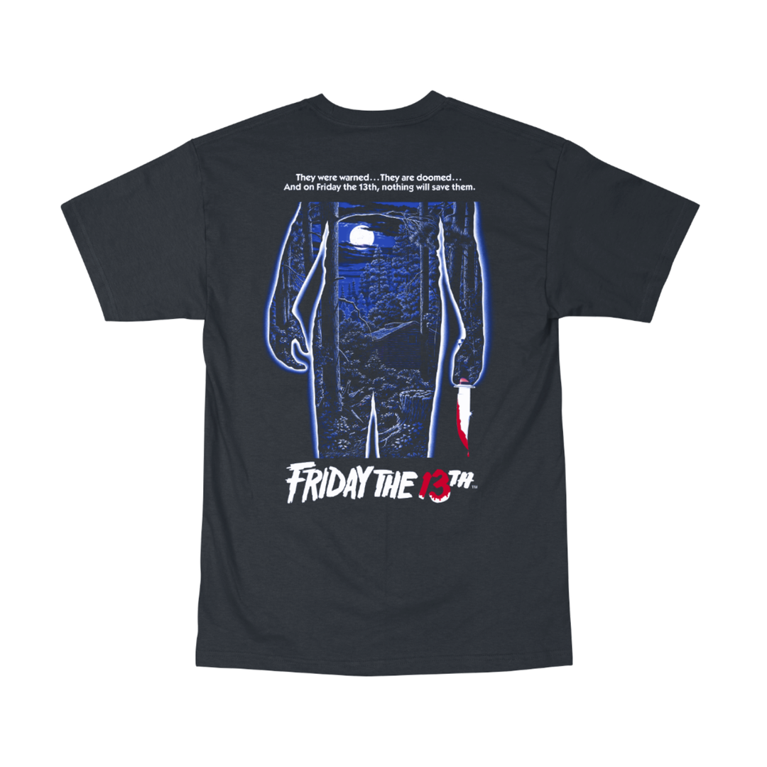 Friday The 13th Poster T-Shirt Retrokid