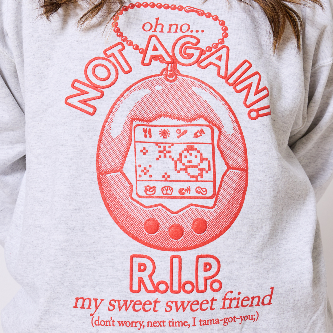 Retrokid Originals Sweet Friend Crew - Heather Grey