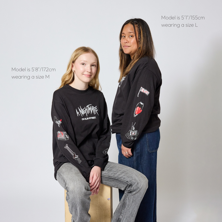 Nightmare On Elm Street Glow in the Dark Long Sleeve Retrokid