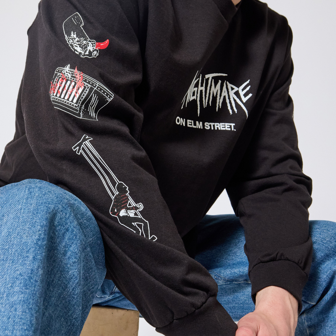 Nightmare On Elm Street Glow in the Dark Long Sleeve Retrokid