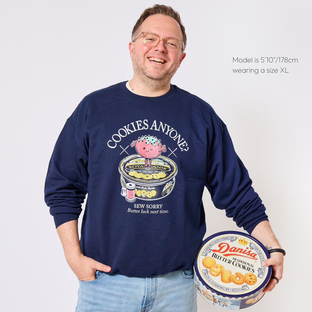 Retrokid Originals Sew Sorry Crew - Navy