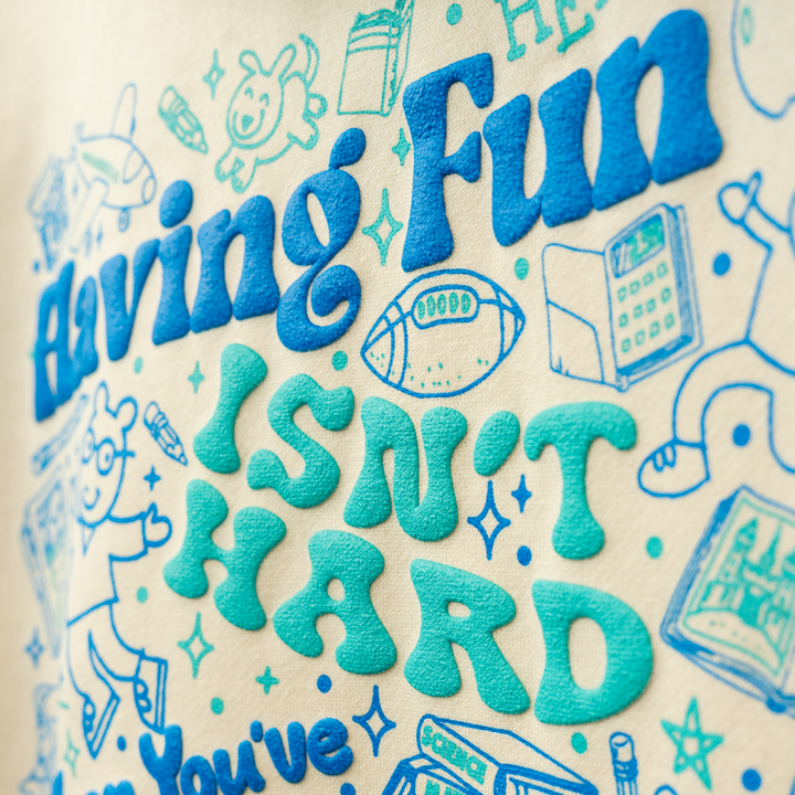 Arthur Library Card Hoodie - Ivory