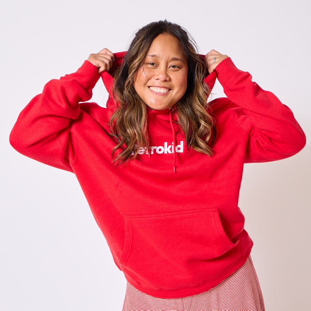 Retrokid Originals Signature Hoodie - Red