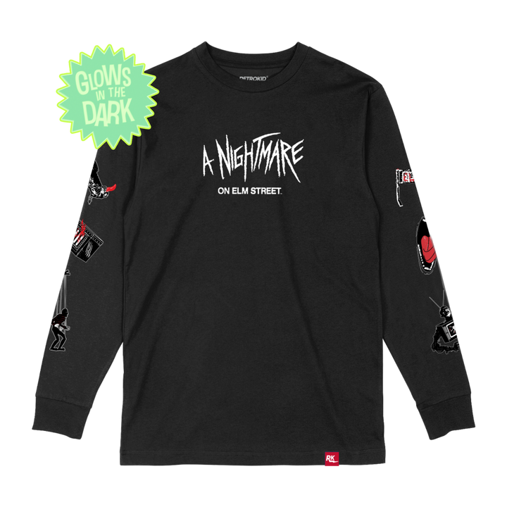 Nightmare On Elm Street Glow in the Dark Long Sleeve Retrokid