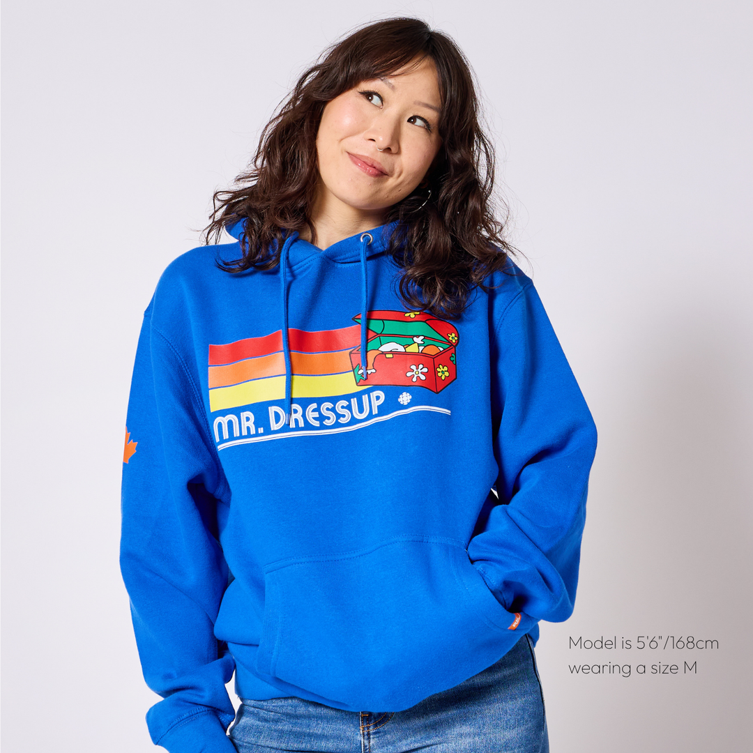 CBC Mr.Dressup Tickle Trunk Heritage Hoodie - Blue