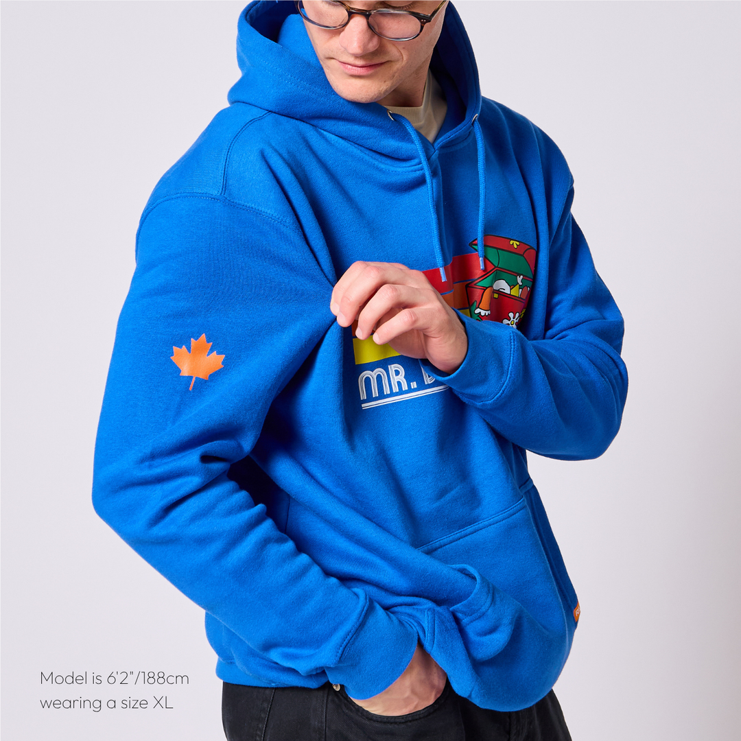 CBC Mr.Dressup Tickle Trunk Heritage Hoodie - Blue
