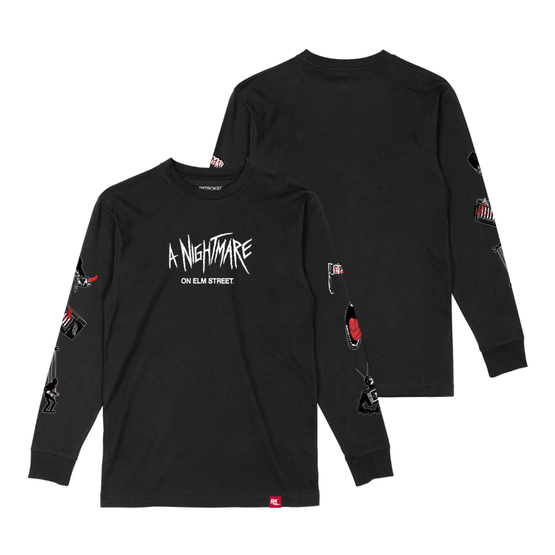 Nightmare On Elm Street Glow in the Dark Long Sleeve Retrokid