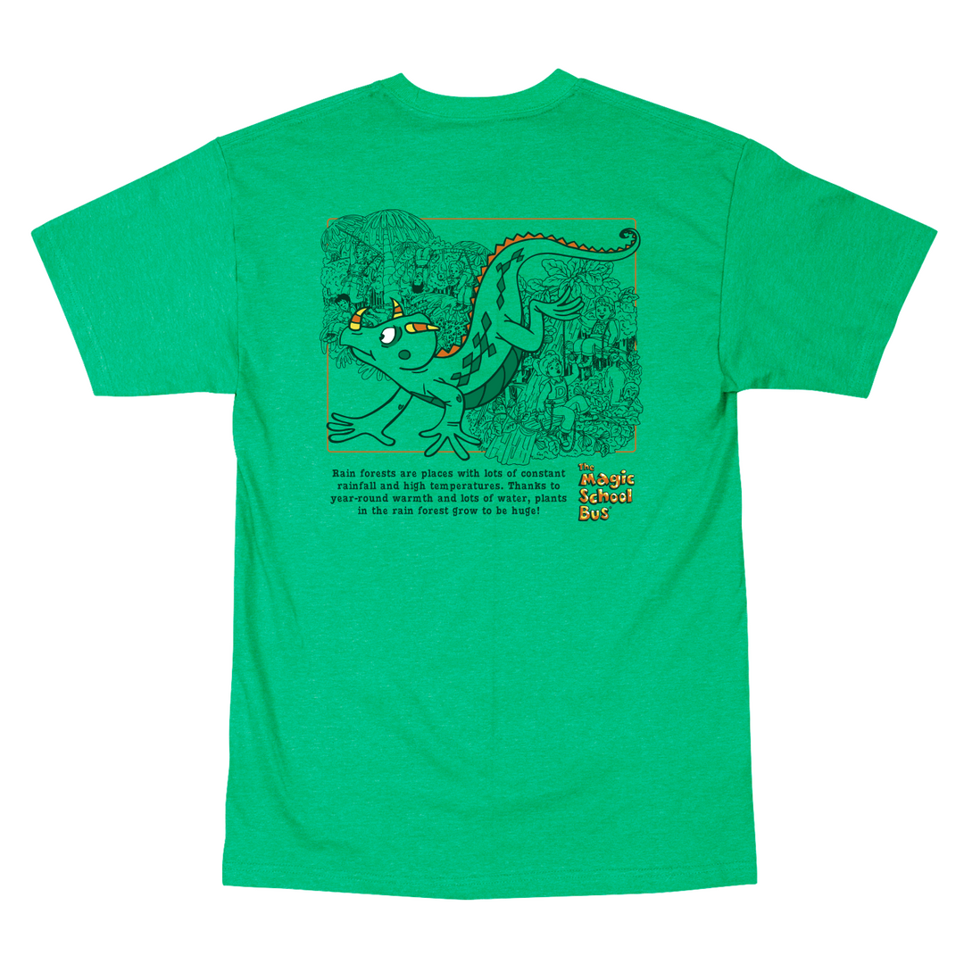 Magic School Bus Hit It Liz T-Shirt - Heather Green