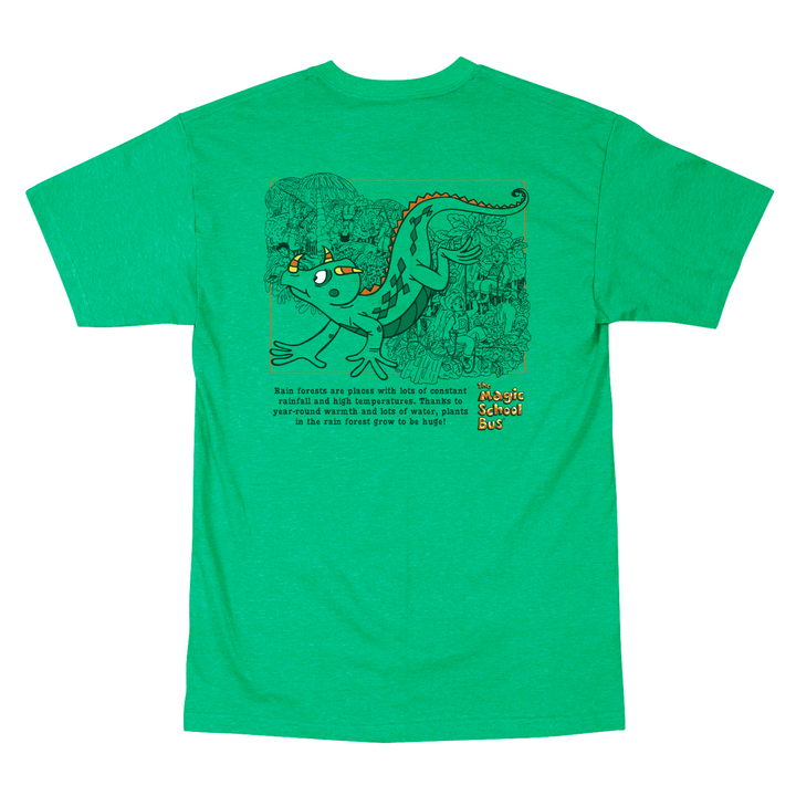 Magic School Bus Hit It Liz T-Shirt - Heather Green