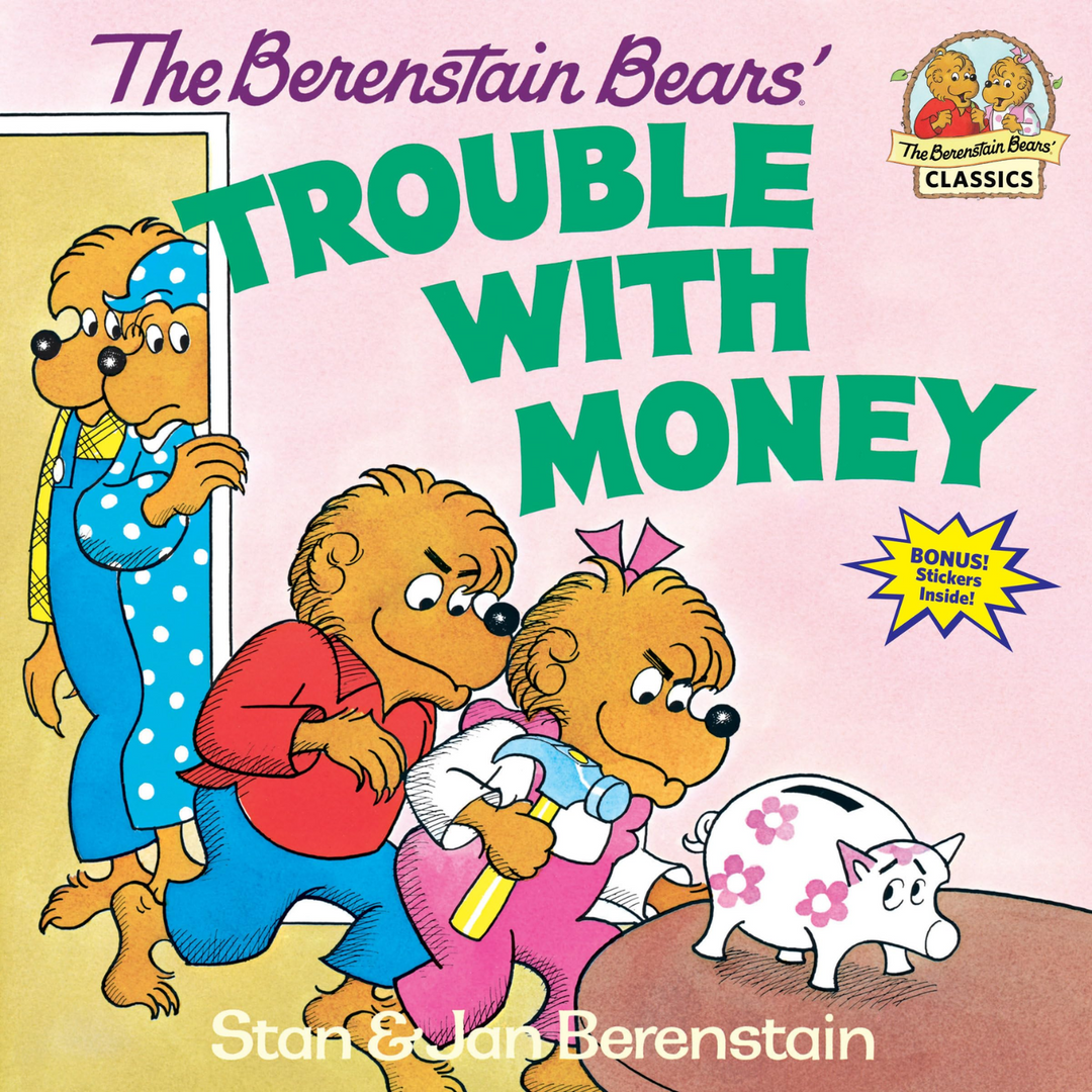 Berenstain Bears Trouble with Money T-Shirt - Black