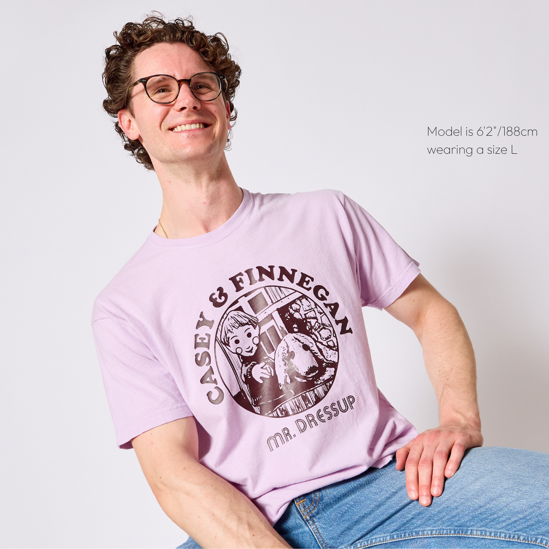CBC Mr.Dressup Casey & Finnegan T-Shirt - Lilac