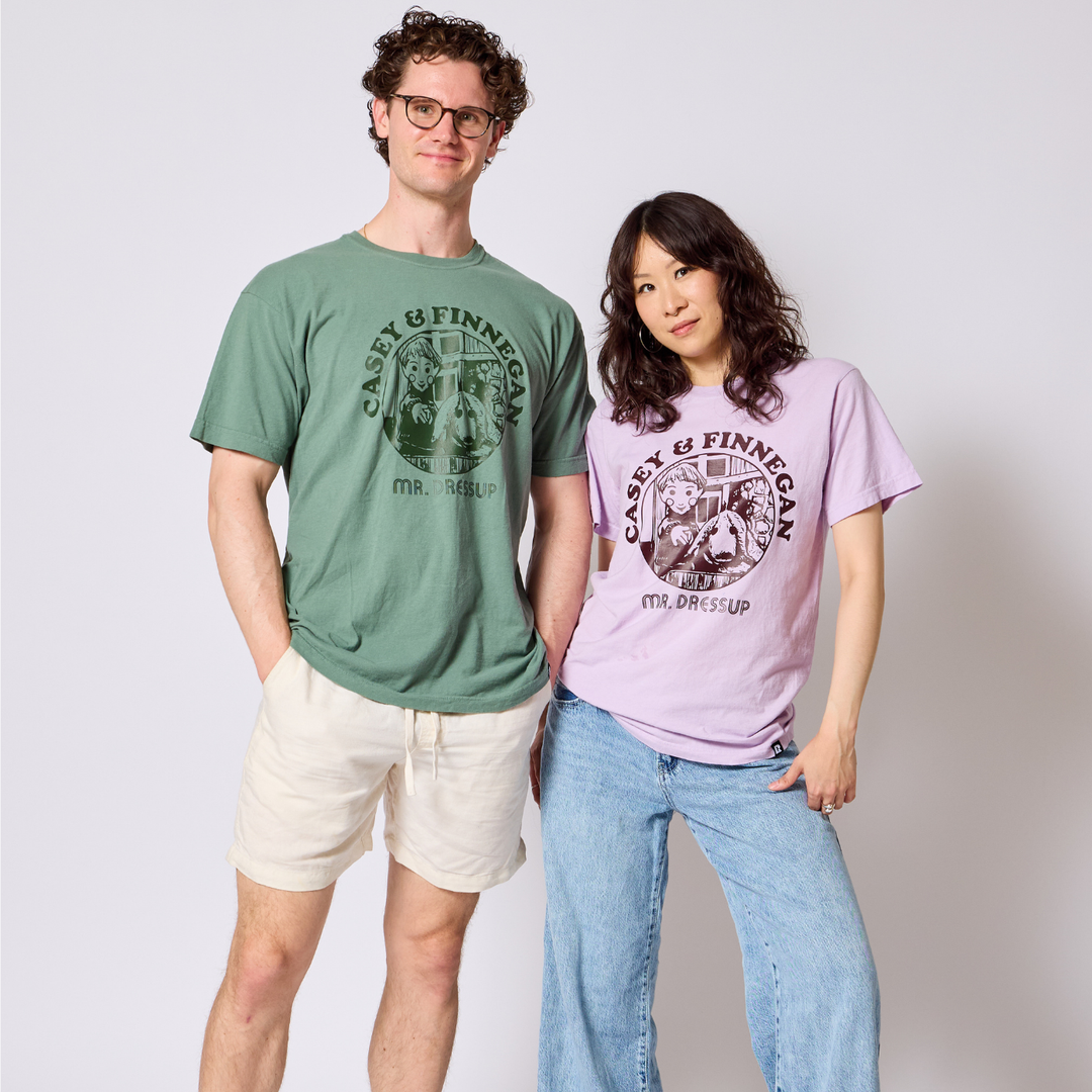 CBC Mr.Dressup Casey & Finnegan T-Shirt - Green