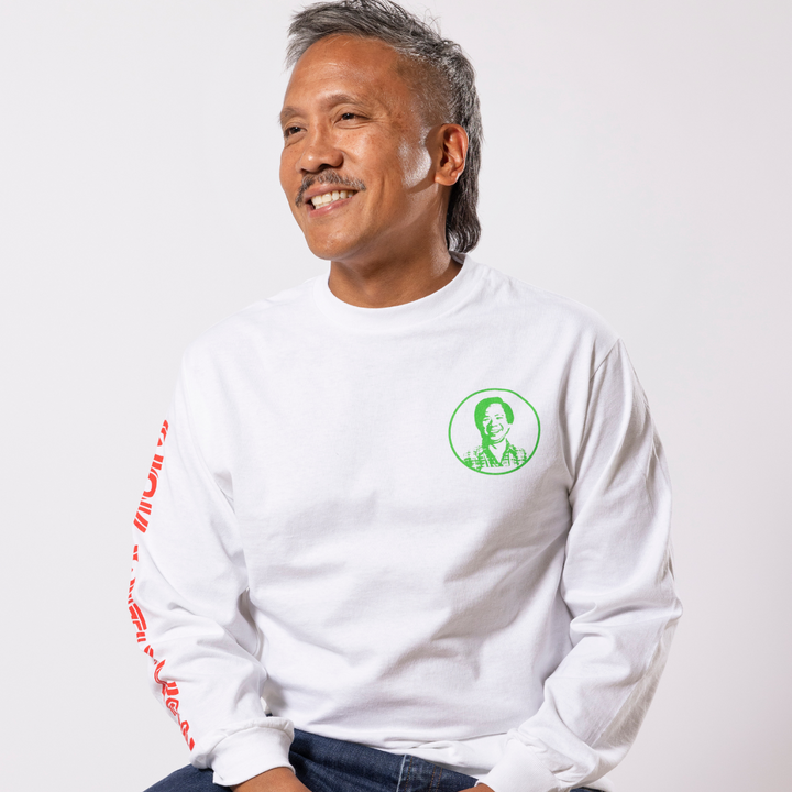 Wok With Yan Stephen Yan Restaurant Long Sleeve T-Shirt White boringfriends Yan's Restaurant