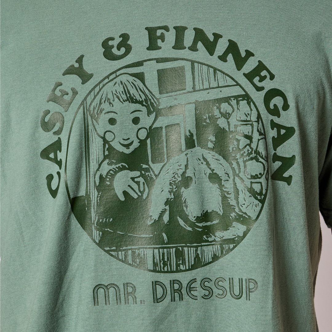 CBC Mr.Dressup Casey & Finnegan T-Shirt - Green