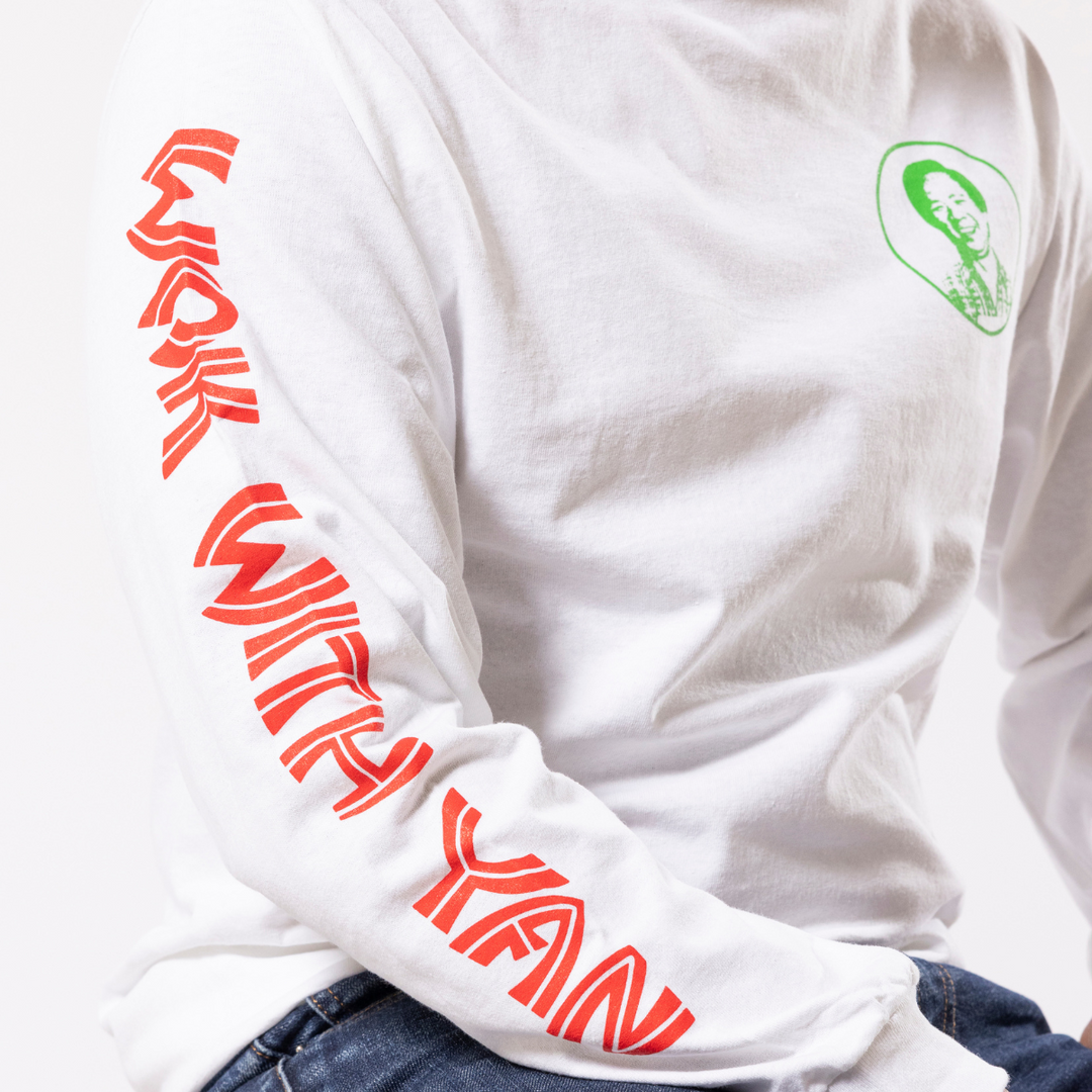 Wok With Yan Stephen Yan Restaurant Long Sleeve T-Shirt White boringfriends Yan's Restaurant