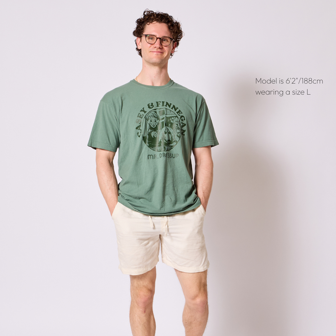 CBC Mr.Dressup Casey & Finnegan T-Shirt - Green