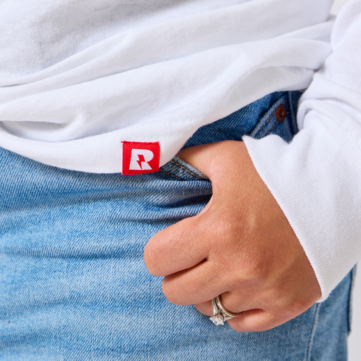 Retrokid Originals '90s Long Sleeve - White