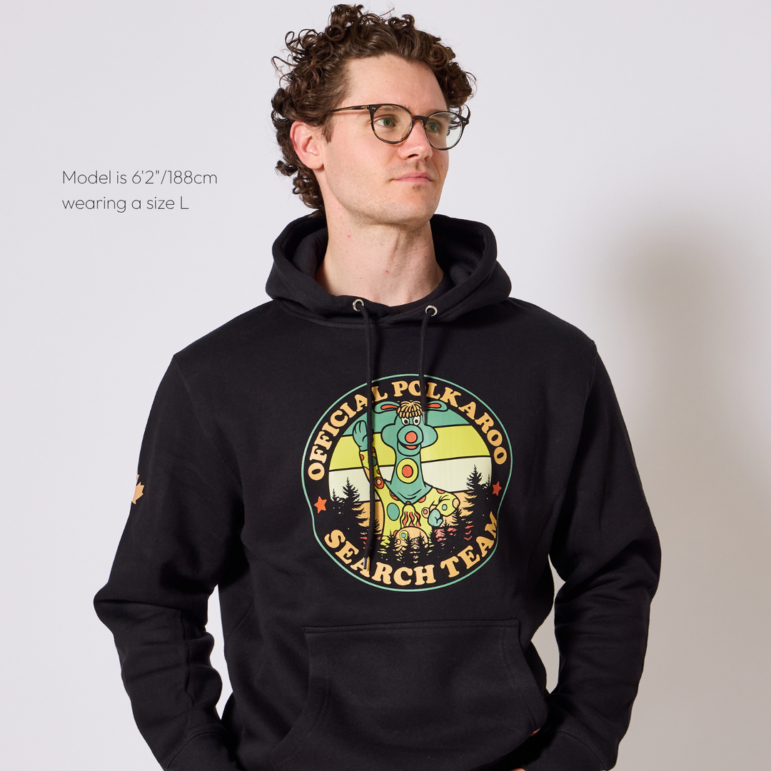 TVO Polkaroo Search Team Hoodie - Black