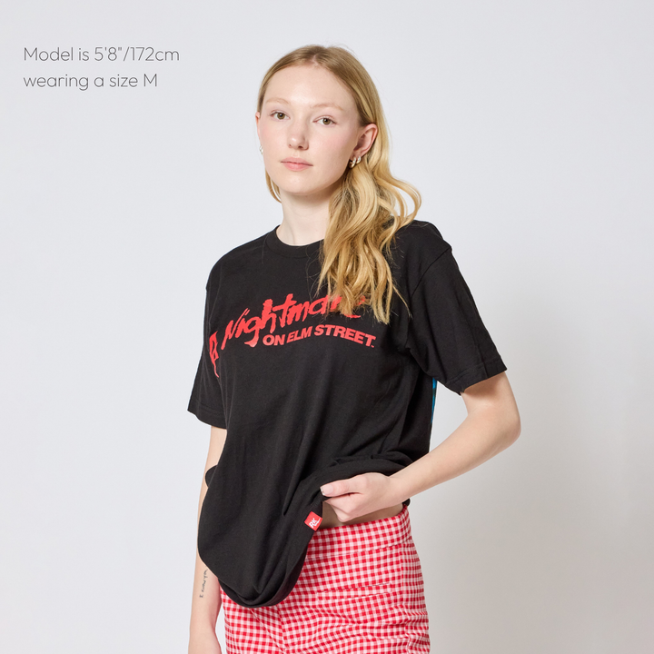 Nightmare On Elm Street Poster T-Shirt - Black