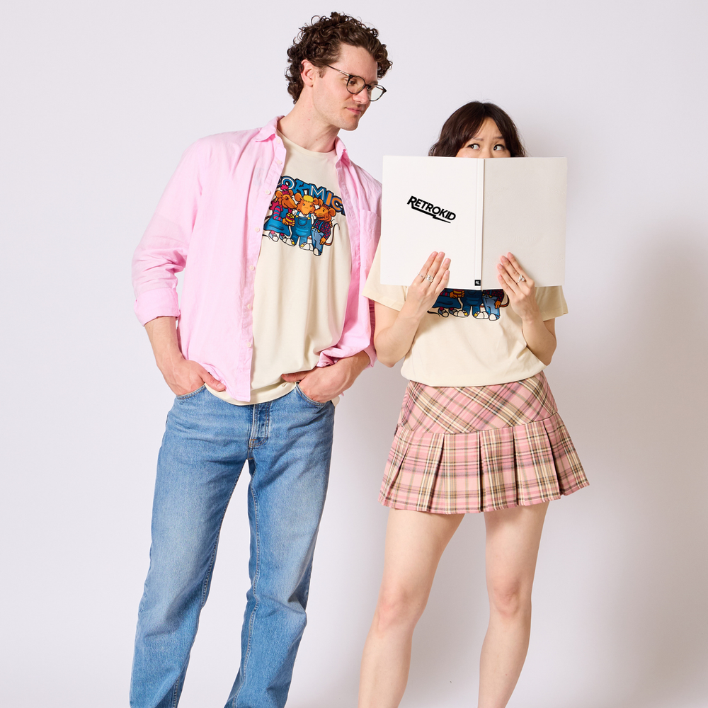 TVO Bookmice Tee - Ivory