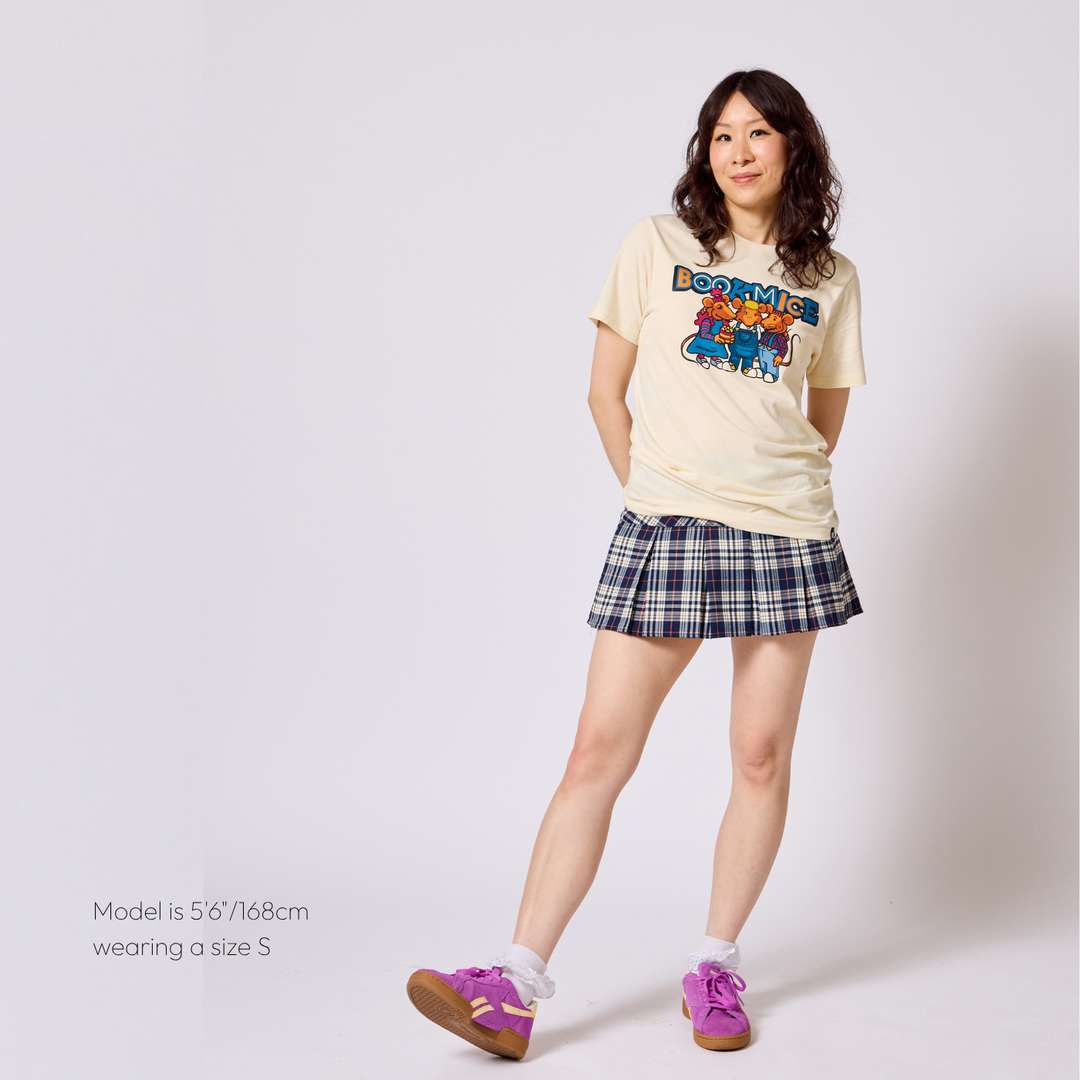 TVO Bookmice Tee - Ivory