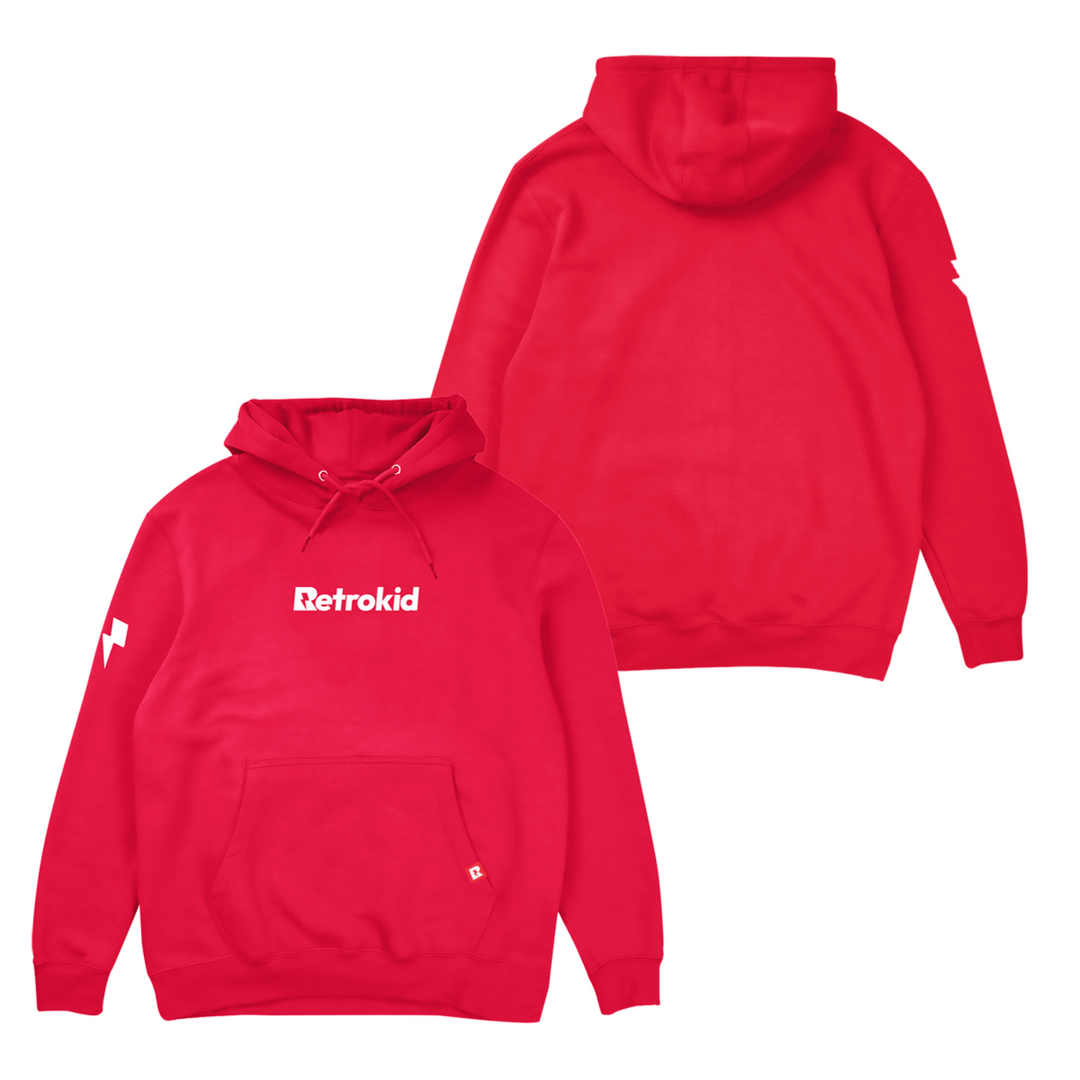 Retrokid Originals Signature Hoodie - Red