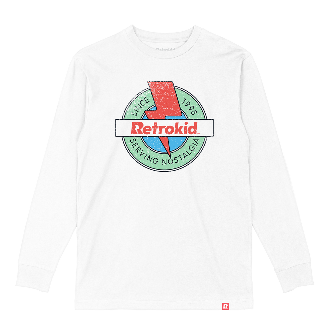 Retrokid Originals '90s Long Sleeve - White