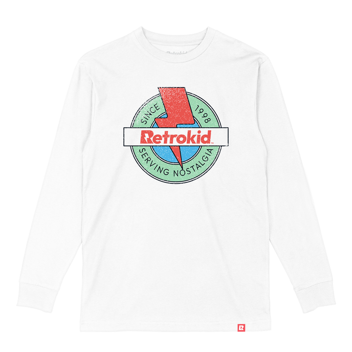 Retrokid Originals '90s Long Sleeve - White