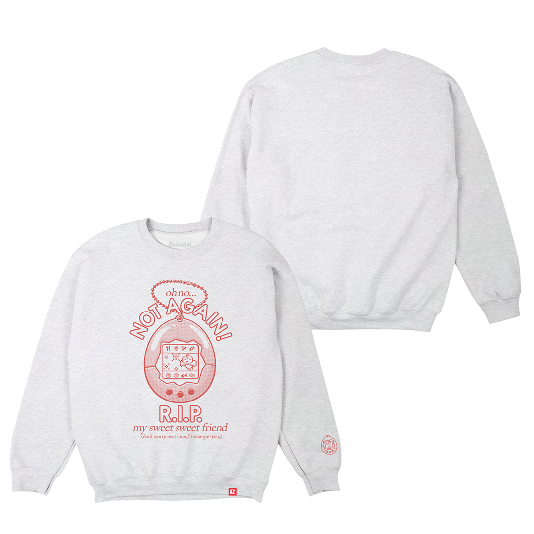 Retrokid Originals Sweet Friend Crew - Heather Grey
