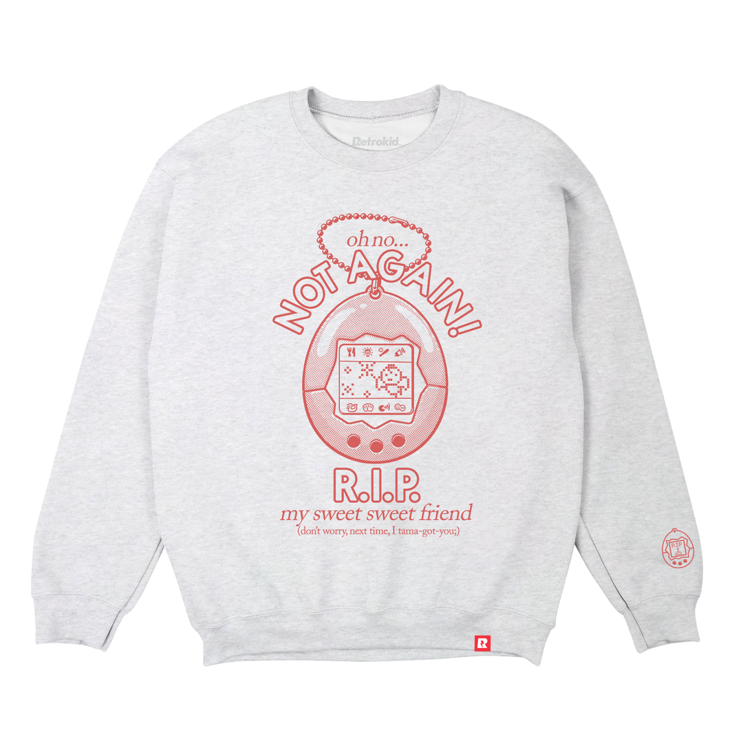 Retrokid Originals Sweet Friend Crew - Heather Grey