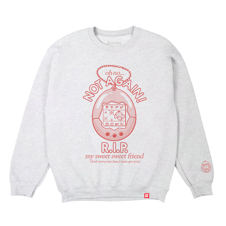 Retrokid Originals Sweet Friend Crew - Heather Grey