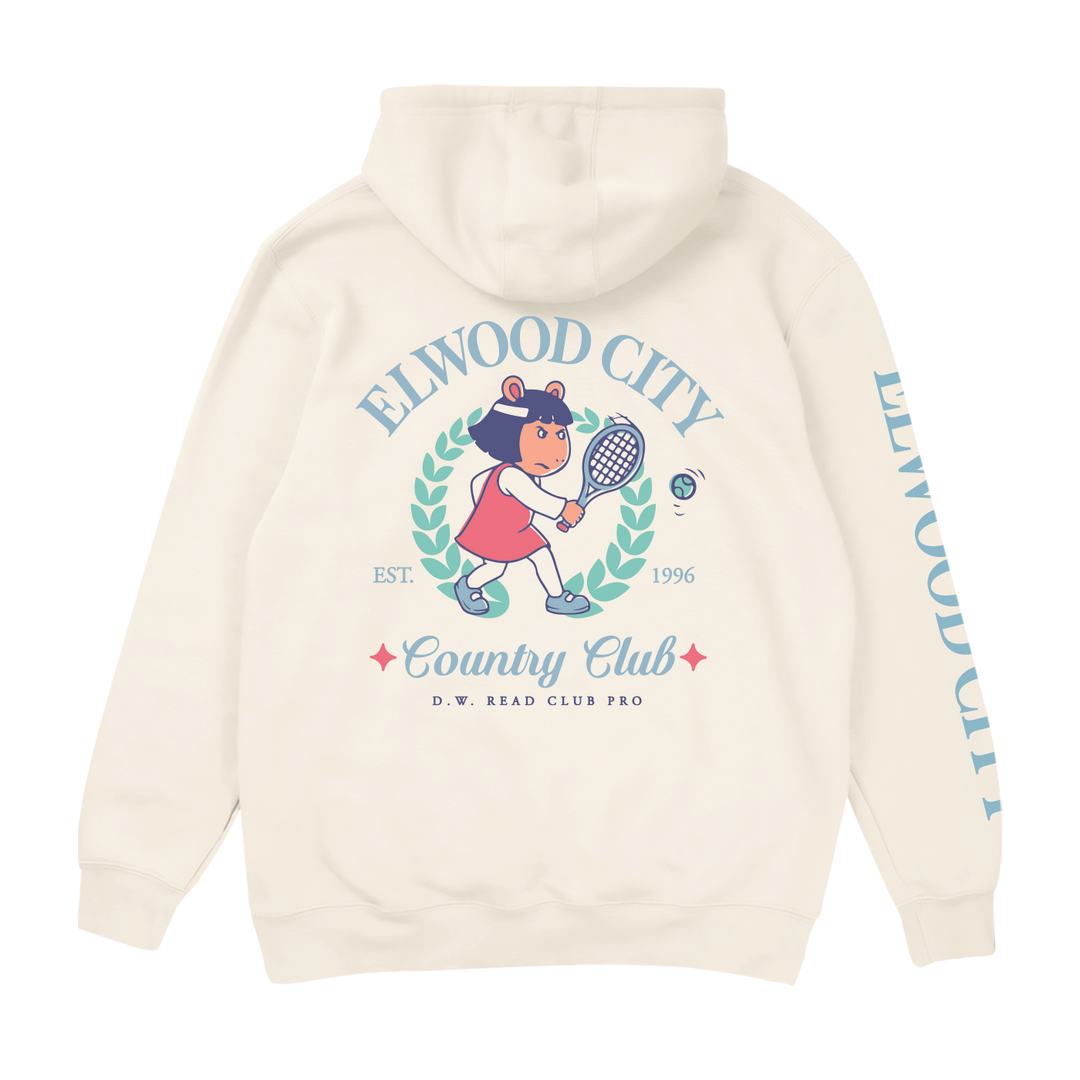 Arthur Elwood City Country Club Hoodie - Ivory