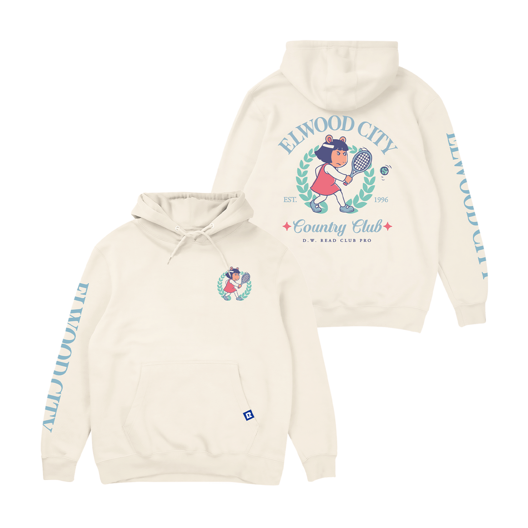 Arthur Elwood City Country Club Hoodie - Ivory