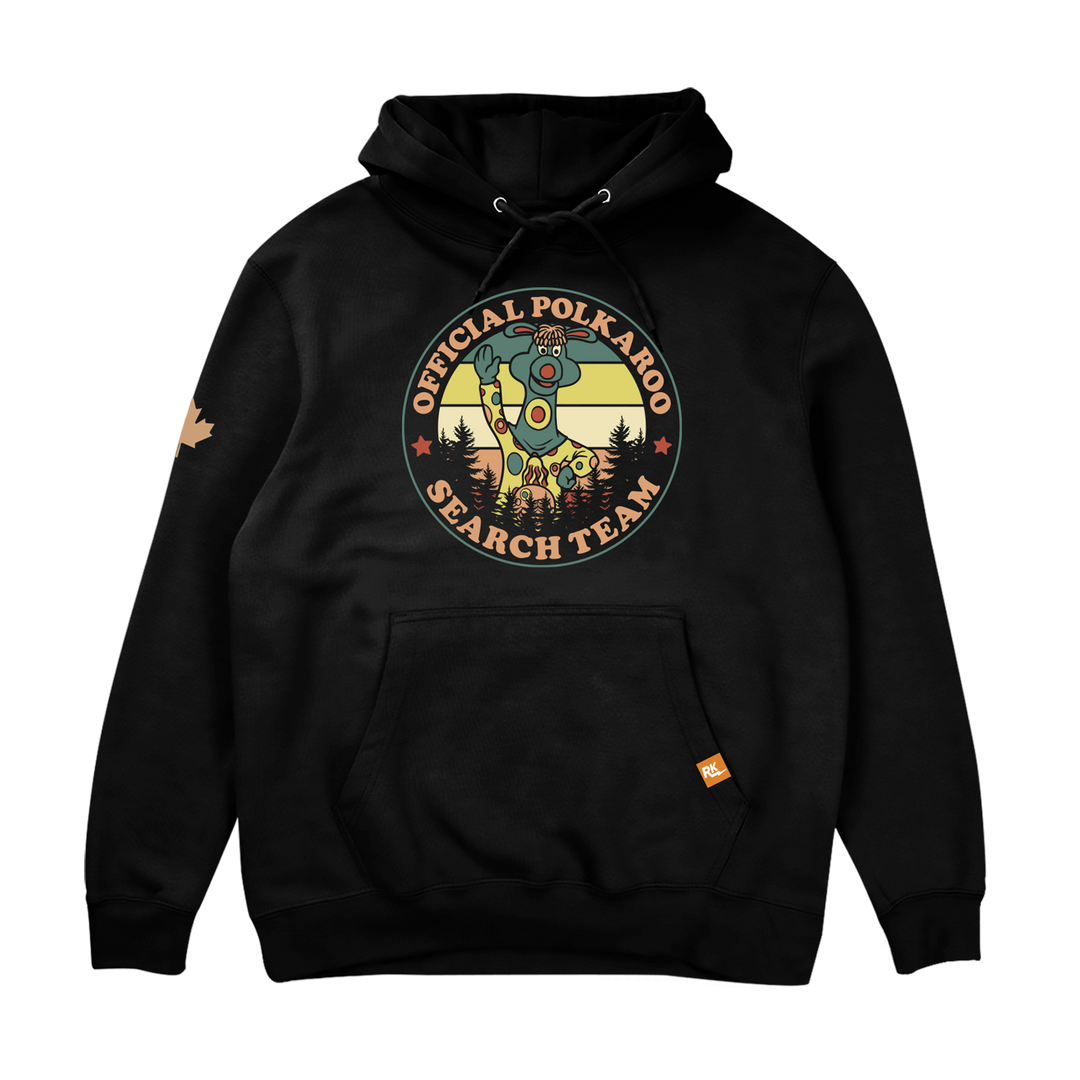 TVO Polkaroo Search Team Hoodie - Black