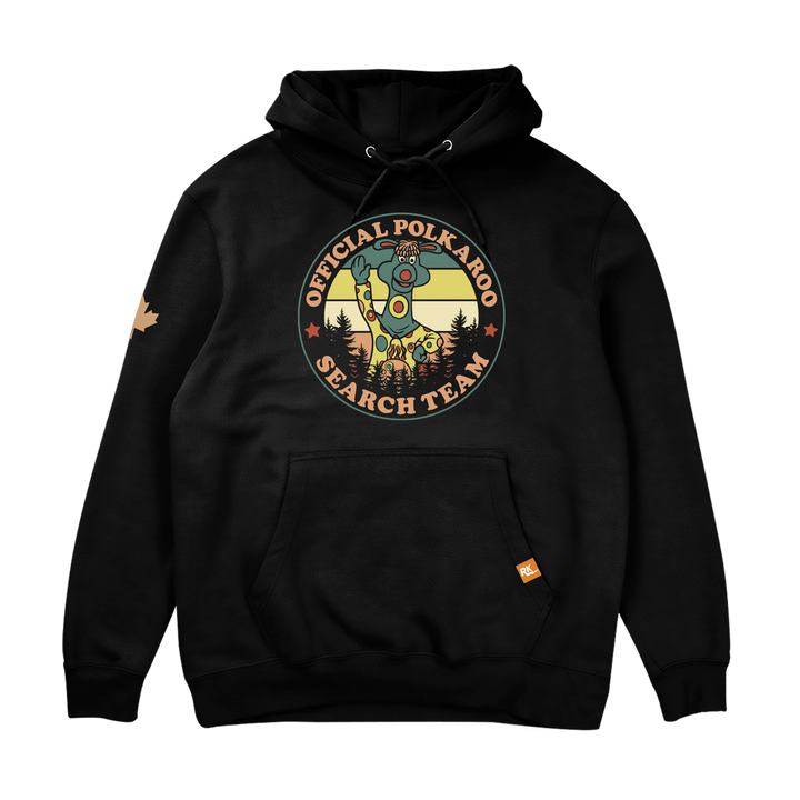 TVO Polkaroo Search Team Hoodie - Black