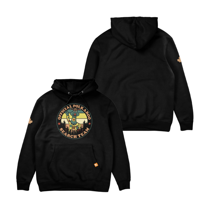 TVO Polkaroo Search Team Hoodie - Black
