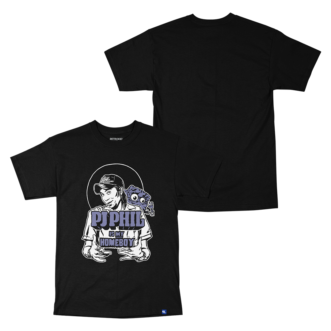 YTV PJ Phil T-Shirt - Black
