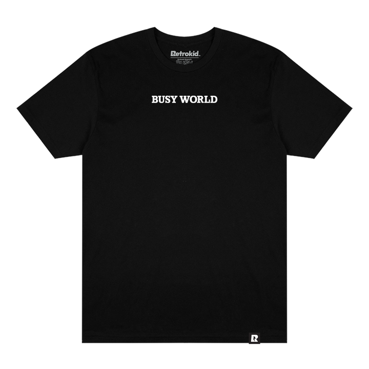 Richard Scarry Busy World T-shirt - Black