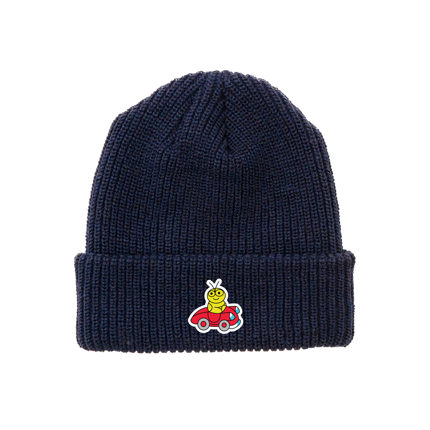 Richard Scarry Goldbug Beanie - Navy – Retrokid.ca