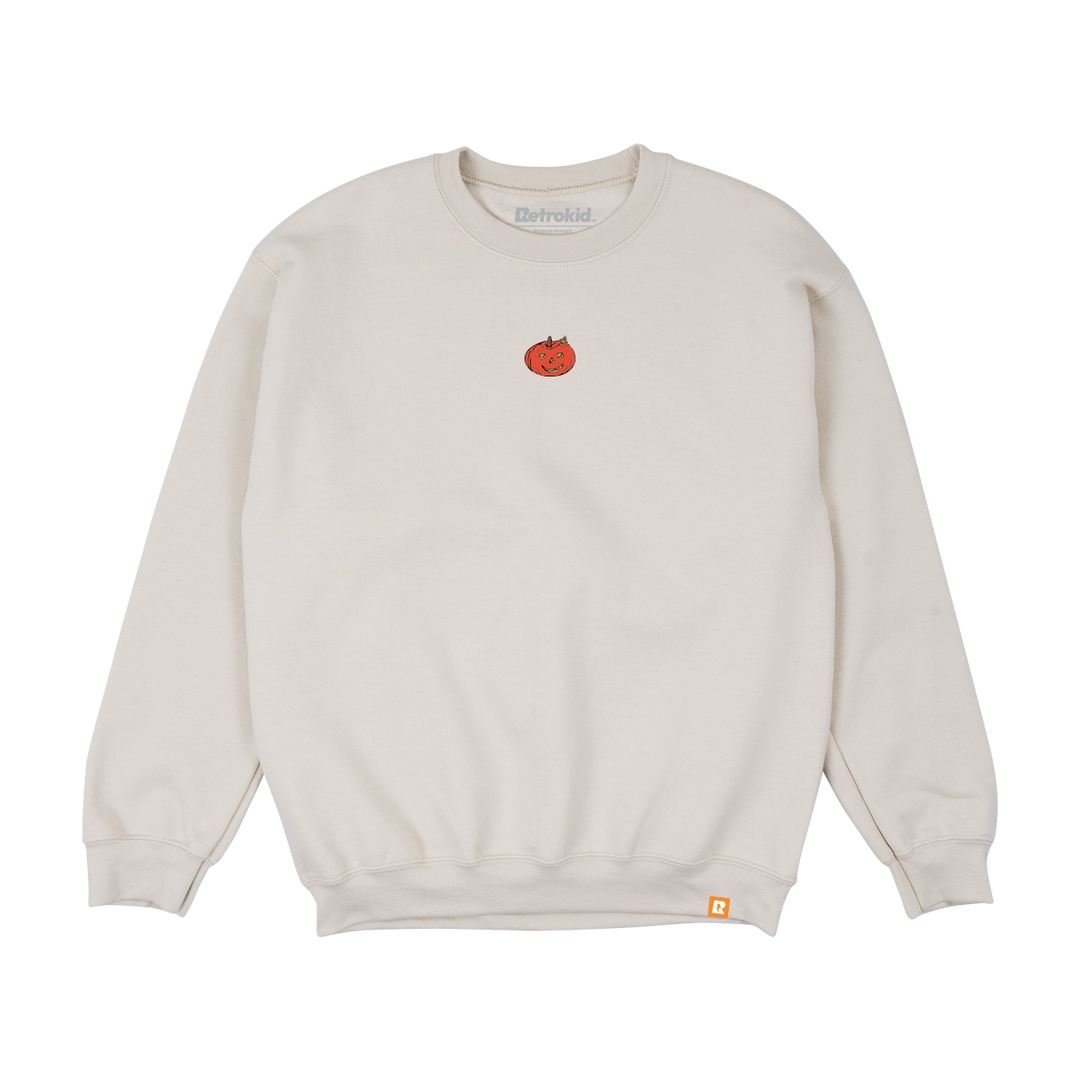 Richard Scarry Halloween Crewneck - Sand