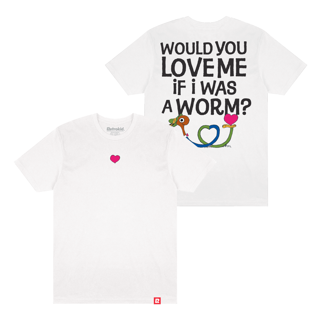 Richard Scarry Love Lowly Worm T-shirt - White