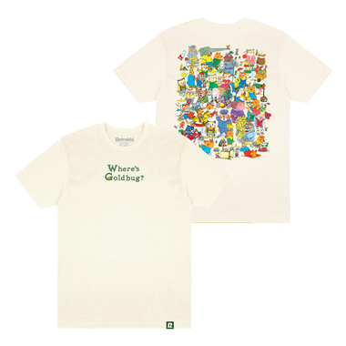 Richard Scarry Where's Goldbug T-shirt - Ivory