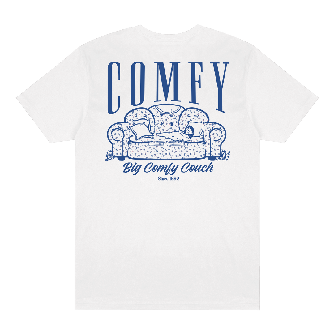 Big Comfy Couch Comfy T-shirt - White