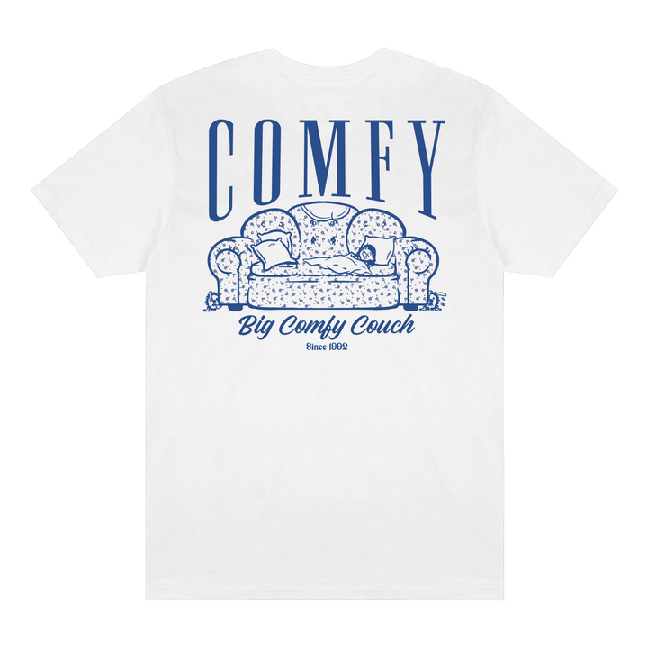 Big Comfy Couch Comfy T-shirt - White