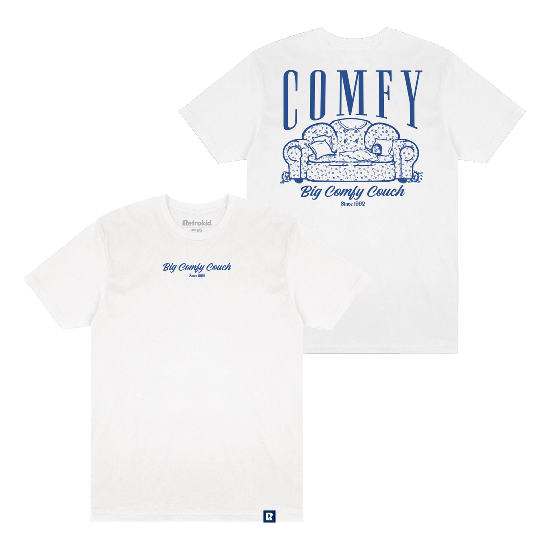 Big Comfy Couch Comfy T-shirt - White