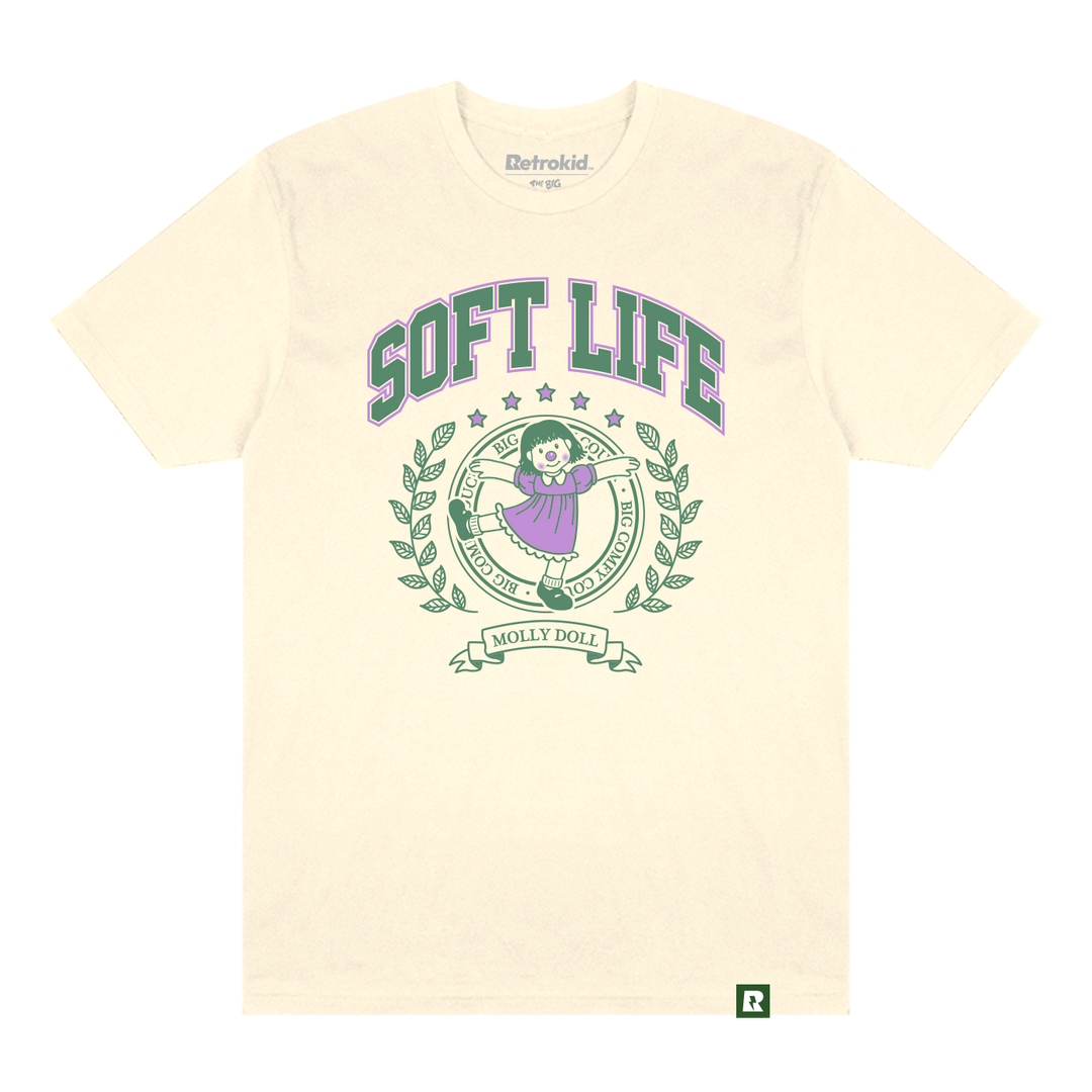 Big Comfy Couch Soft Life T-shirt - Ivory